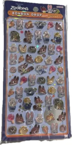 正規品 ボンボンドロップシール ズートピア mini.