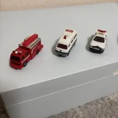 ミニカー 5台セット 消防車・救急車・パトカー