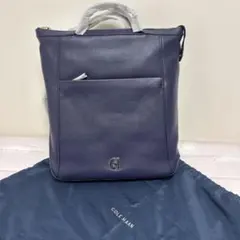 【未使用品　美品】COLE HAAN レザーリュック　2wayのサムネイル