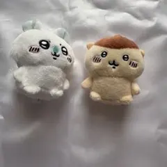 ちいかわ お座りぬいぐるみ モモンガ&くりまんじゅう　ぬいぐるみ2体セット