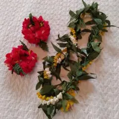 フラダンス レイ クウペエ 3点セット