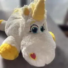 ふわふわユニコーン ぬいぐるみ ベルト付約27cm