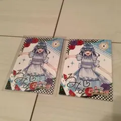 るなさん　ワンダーランドトレカ　サイン　2枚セット