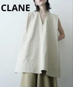 CLANE WフェイスAラインブラウスのサムネイル