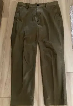 green label relaxing カーキ Mサイズ スラックスのサムネイル