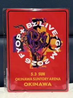 B'z LIVE-GYM 2026 FYOP+福岡5/10メモリアルプレート - メルカリ