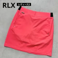 美品 RLX ラルフローレン ストレッチミニスカート インナーパンツ一体型 S