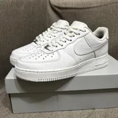 【美品】 ナイキ エアフォース１ ホワイト 26.5cm 315122-111