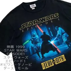 激レア スターウォーズエピソード1 オビ=ワン・ケノービ Tシャツ