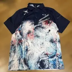 Oakley グラフィックプリント シャツ JXL ポロシャツ ゴルフウェア