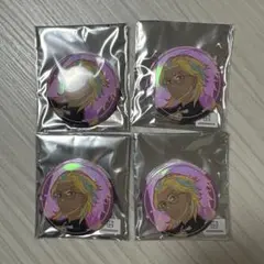 東京リベンジャーズ　灰谷竜胆　オーロラ缶バッジ　4個