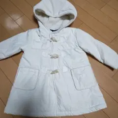 コムサイズム フード付きダッフルコート
