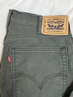 Levi's Workwear 32-30 オリーブグリーン(カーキ)