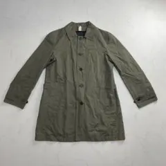 MHL. ウールコート メルトンコート 丸襟 グレー サイズ Ⅰ 日本製