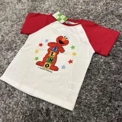 新品 セサミストリート エルモ 半袖Tシャツ 95cmのサムネイル
