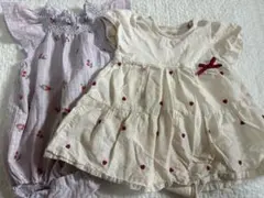 ベビー服 ロンパースセット　プティマイン