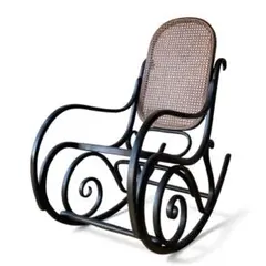 【希少】 ビンテージ トーネット ロッキングチェア ラタン 木製 椅子