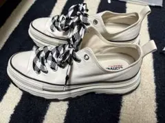 CONVERSE ALL STAR 厚底スニーカー ホワイト