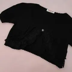 エミリーテンプルキュート♡レースボレロカーディガン♡ブラックのサムネイル