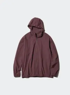 ポケッタブルUVカットパーカ/NANODESIGN　ユニクロ　XL WINEのサムネイル