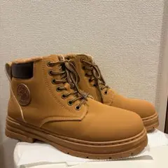 FASHION SHOES ワークブーツ キャメル 裏ボア