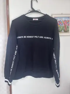 PINKLATTE 黒トレーナー Mサイズ