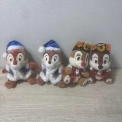 東京ディズニーリゾート　チップ&デール　ぬいぐるみバッジセット