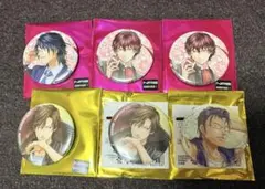 新テニスの王子様 学プリ ドキサバ 記念展 缶バッジ 2種 不二周助