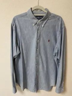 ポロ ラルフローレン 90s デニムシャツ Big Shirt シリーズ XL