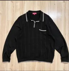 Supreme 26ss Beaded Zip Polo Black - メルカリ