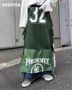 【新品】チャオパニックティピー エシンタ リメイクフリンジロングスカート