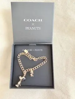 試着のみ 箱付】COACH × PEANUTS スヌーピー ブレスレット - メルカリ