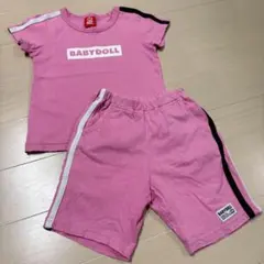 BABYDOLL ベビードール 半袖 半ズボン セットアップ 上下セット