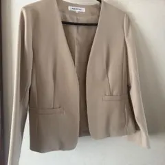 natural beauty basic ノーカラー　ジャケット