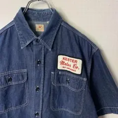 sugar cane denim work shirt chain stitchのサムネイル
