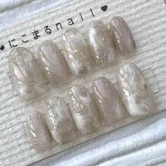 メルカリ便 ネイルチップ 現品 ニュアンス マグネット ネイル NO.400