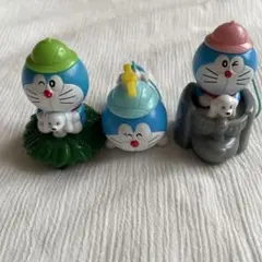ドラえもん　映画入場特典　ミニフィギュア、キーホルダー