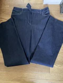 MAKELEFT ダークブルーデニムパンツ ウエスト61cm
