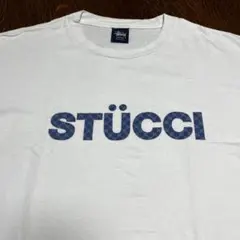 90s Old Stussy USA製 STUCCI パロディTシャツ