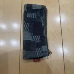 Luddite ペンケース パッチワーク デニム