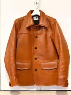 GANGSTERVILLE ブラウン レザージャケット GANGSTERVILLE G-1 