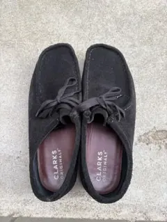 Clarks Originals ワラビー ブラックのサムネイル
