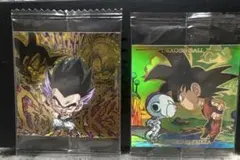 ドラゴンボール ウエハース シール シークレット 2枚