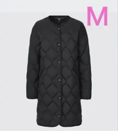 ユニクロ　ウルトラライトダウンリラックスコート M ブラック