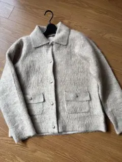 【VERY NEWS 】掲載商品2025ロペピクニック襟取り外し起毛カーディガン