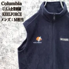 まっし 様S289【大人気】US古着コロンビア激レアアメリカ企業刺繍ロゴ