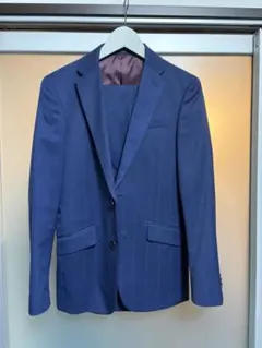 ネイビー　ビジネススーツ　Y5