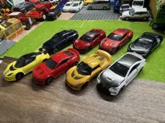 トミカ　まとめ売り　スポーツカー　スーパーカー　8台セット　ミニカー