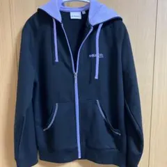 Kaepa ジャージジャケット L ブラック/ラベンダー