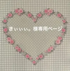 ✧︎*。きぃぃぃ。様 専用ページ✧︎*。